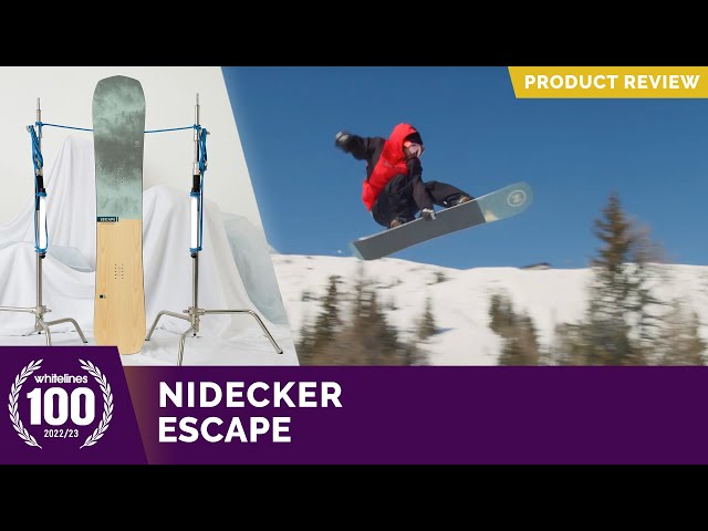 Nidecker Escape 2023 Snowboard Review - YouTube