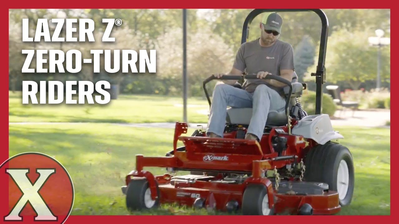 Exmark zero-turn mowers Lazer Z X-Series | WPE Landscape Equipment