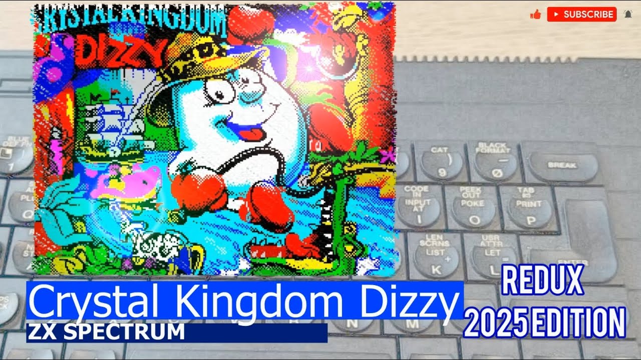 ZX Spectrum -=Crystal Kingdom Dizzy=- redux 2025 edition - YouTube