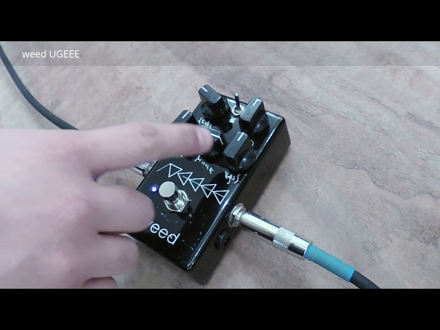 weed UGEEE demo and sample setting - YouTube