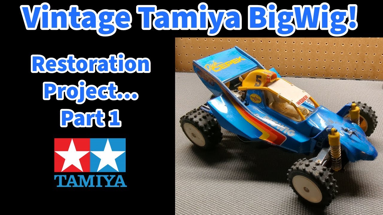 Vintage 1986 Tamiya BigWig RC Car Kit# 58057 - Tamiya's 10th
