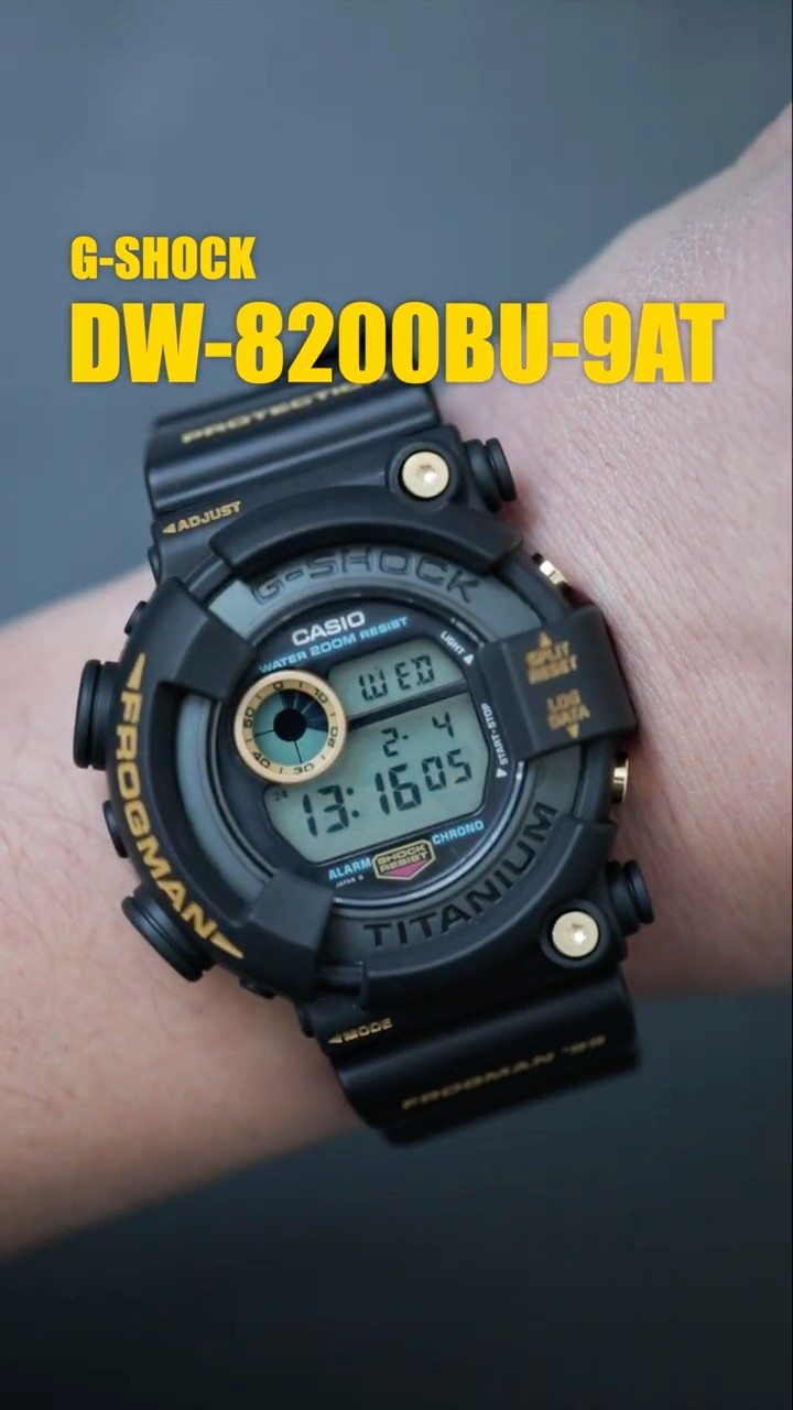 The ever-popular Frogman is back! Introducing the black and gold