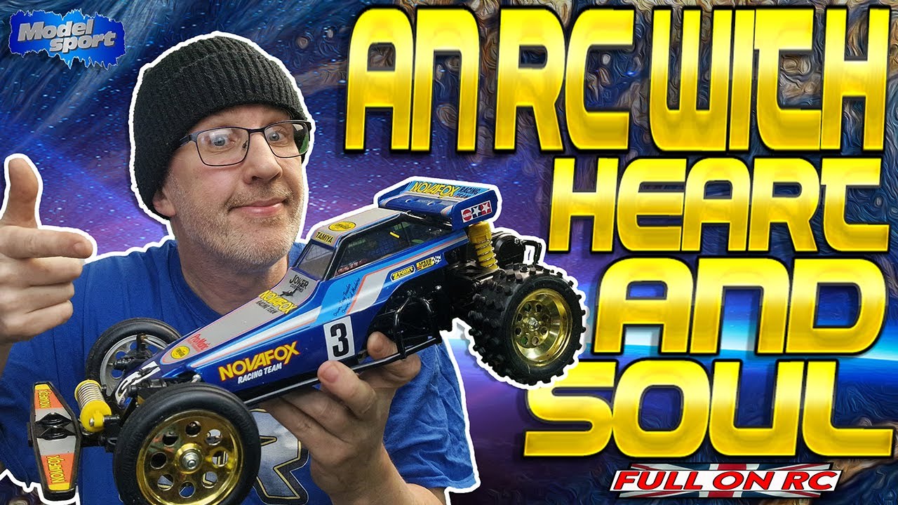 An RC car with real heart and soul. The iconic 2wd Tamiya Novafox