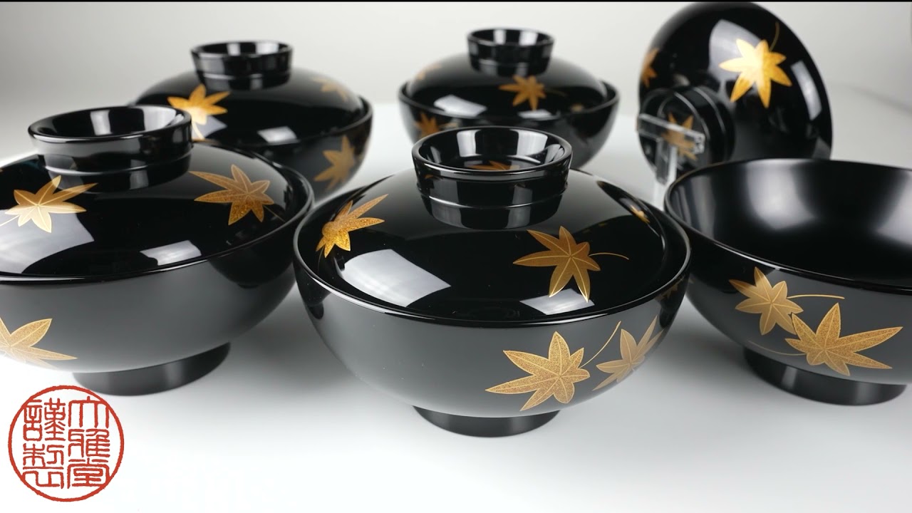 輪島塗椀③ 春秋蒔絵 1客116,600円（税込） | 輪島塗の塗師屋 輪島漆器