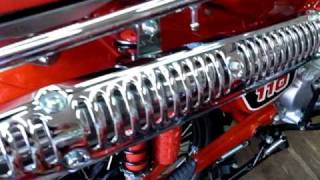 モノチリ CT110用T4Sステンレスマフラー！ - YouTube