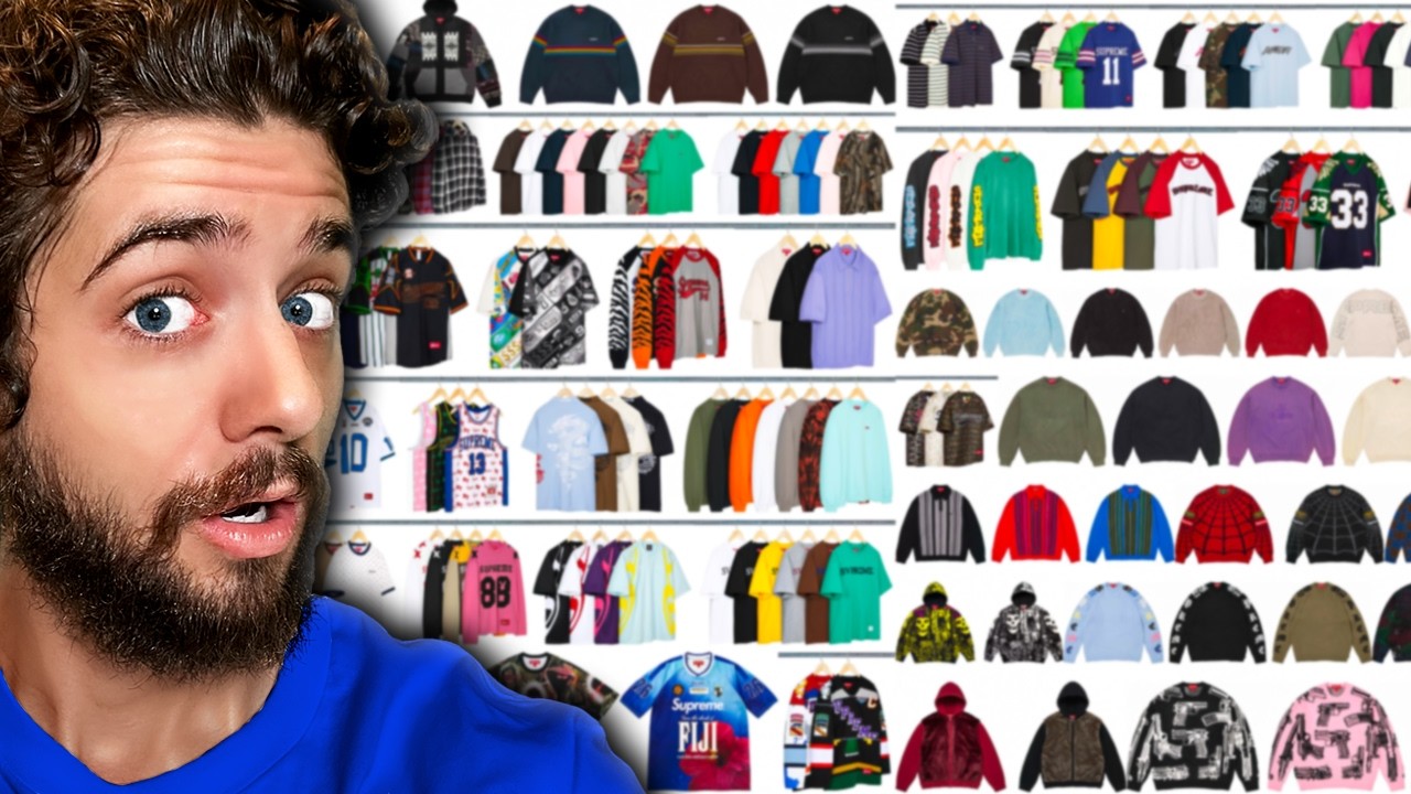 Every Supreme Top/Sweater From SS26 - YouTube