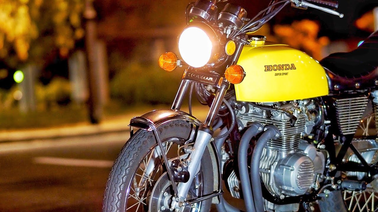 ヨシムラマフラー音が最高CB400F 男kawasaki Z400FX 大口ハス切り