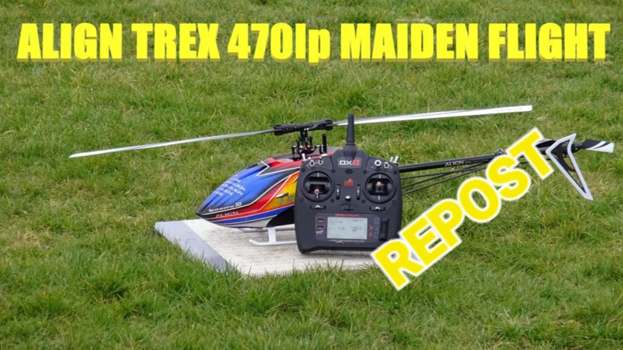 ALIGN TREX 470lp - YouTube