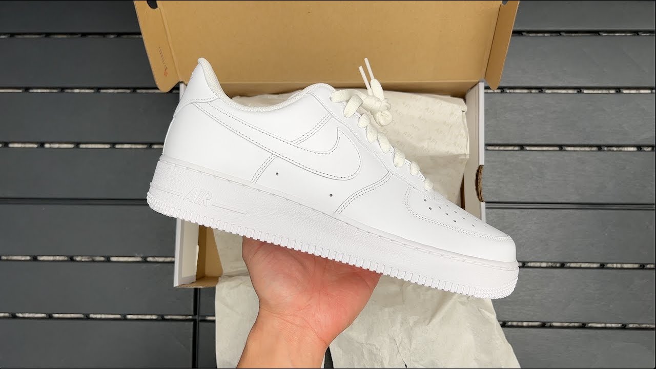 Nike Air Force 1 Low '07 White | 315122-111/CW2288-111 - YouTube