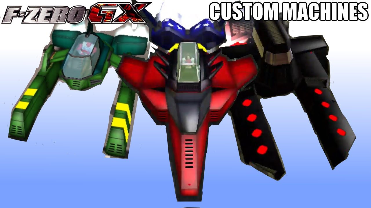 F-Zero GX: Custom Machine Montage - YouTube