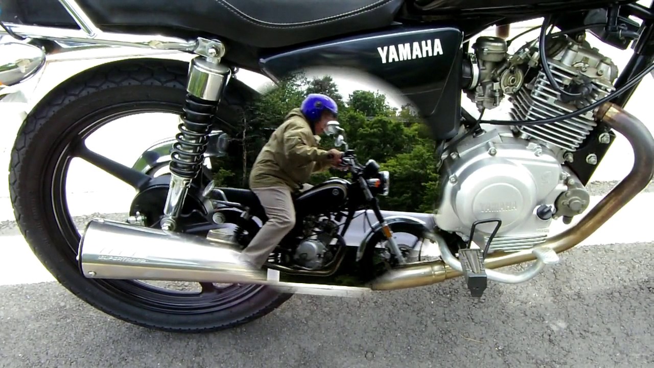 必見】ヤマハ YB125SP 快音スーパートラップ 素晴らしい！ - YouTube