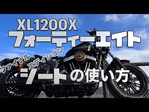 ハーレーXL1200X【フォーティーエイト】ファイナルエディションの純正