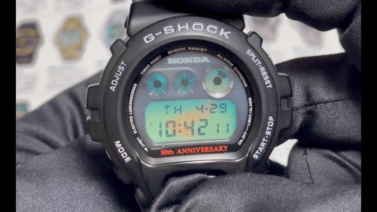 DW-6900 HONDA 50th Anniversary （1999） Module number “1289