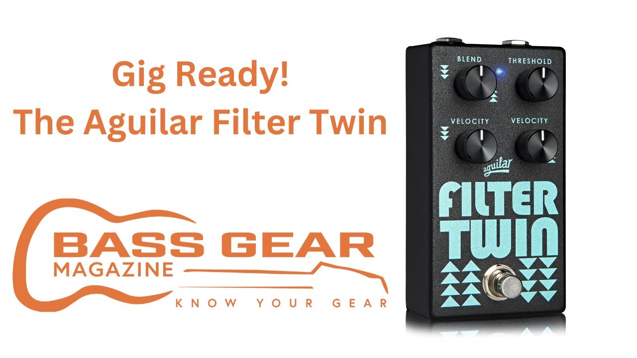 Gig Ready! Aguilar Filter Twin. #aguilarfiltertwin. #basspedals