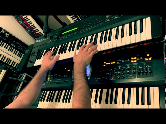 Roland V Synth vs Roland D50 ( VC-1 D50 V-Card) - YouTube