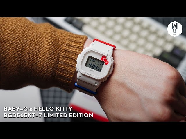 BABY-G × HELLO KITTY: BGD565KT-7 Limited Edition | Windup Watch