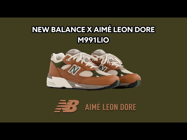 New Balance 991 x Aimè Leon Dore 'Tan/Green' (M991LIO): Review