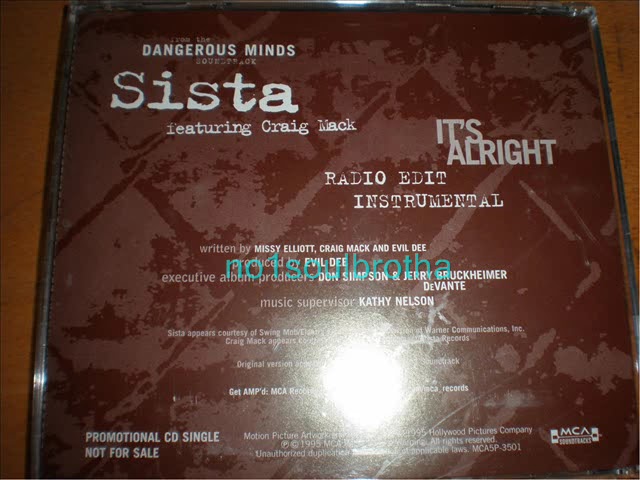 Sista ft. Craig Mack 