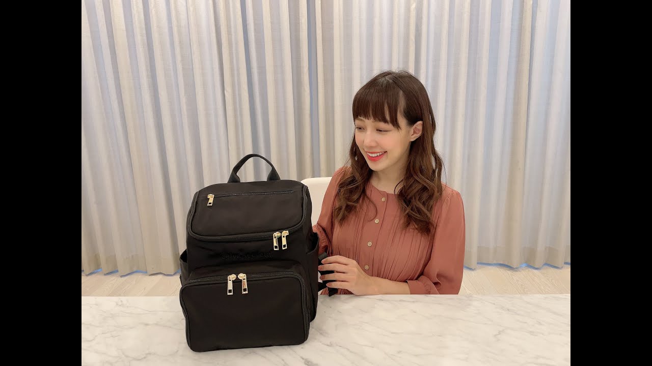 selva secreta】bucket RUCKSACK mini(black)