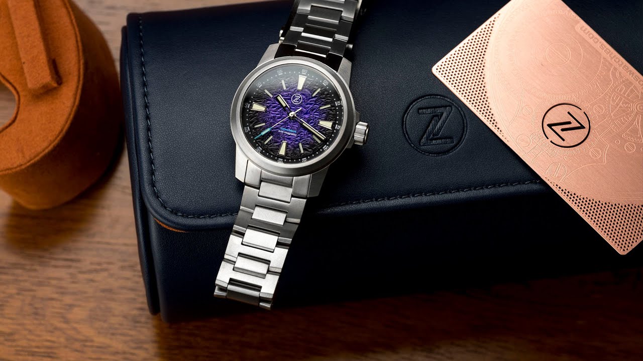 ZELOS Aurora 38mm Field Watch Review - YouTube
