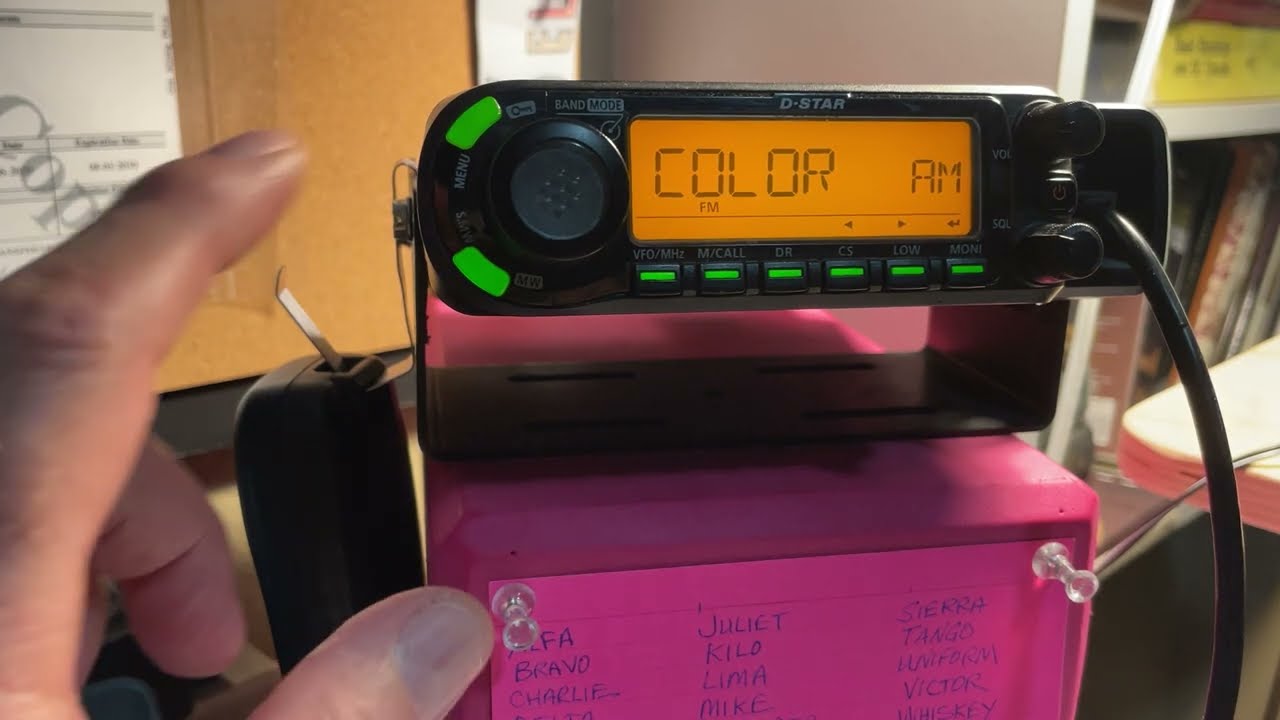 ID-880H Screen Display Color - YouTube