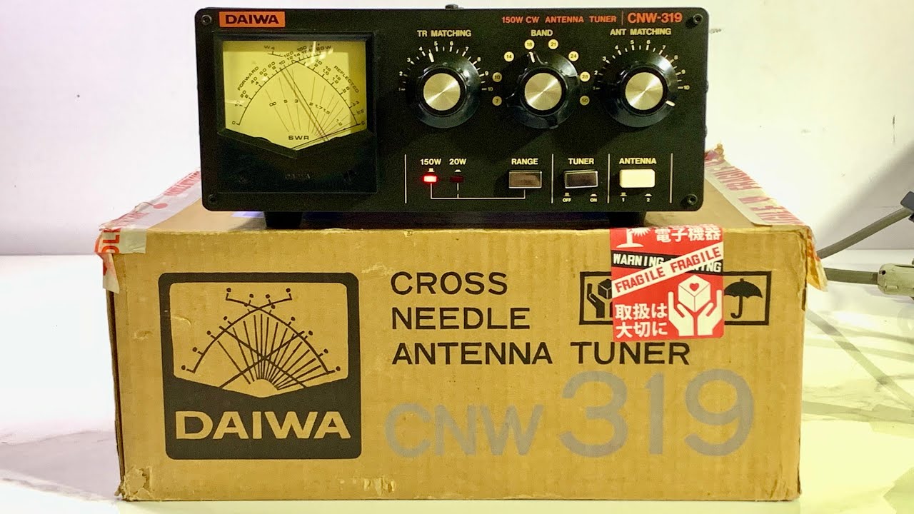 ✨Daiwa CNW-319 HF Tuner 150W✨ - YouTube