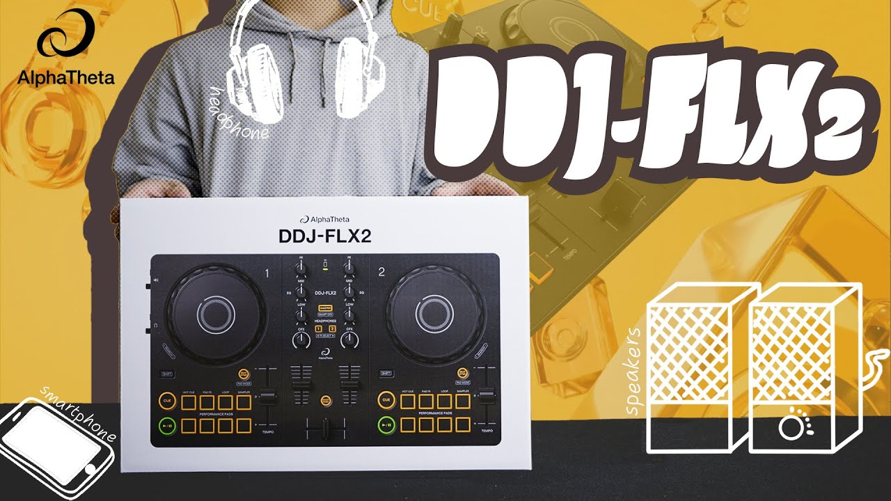 DDJ-FLX2 is here! AlphaTheta - YouTube