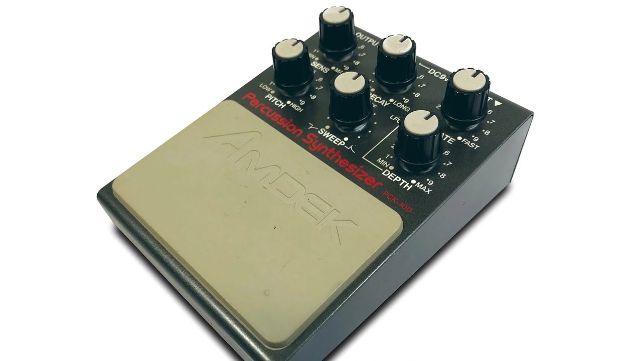 AMDEK PCK-100 パーカッションシンセ（BOSS PC-2）YMO AMDEK PCK-100