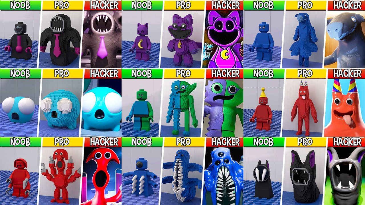LEGO ALL Characters in Garten of Banban 7, FNAF (MEGA COLLECTION