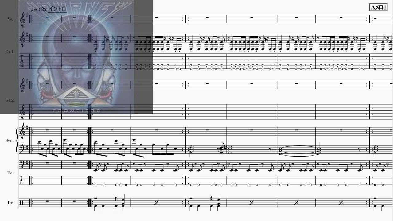 Band-Score]Separate Ways(JOURNEY) - YouTube