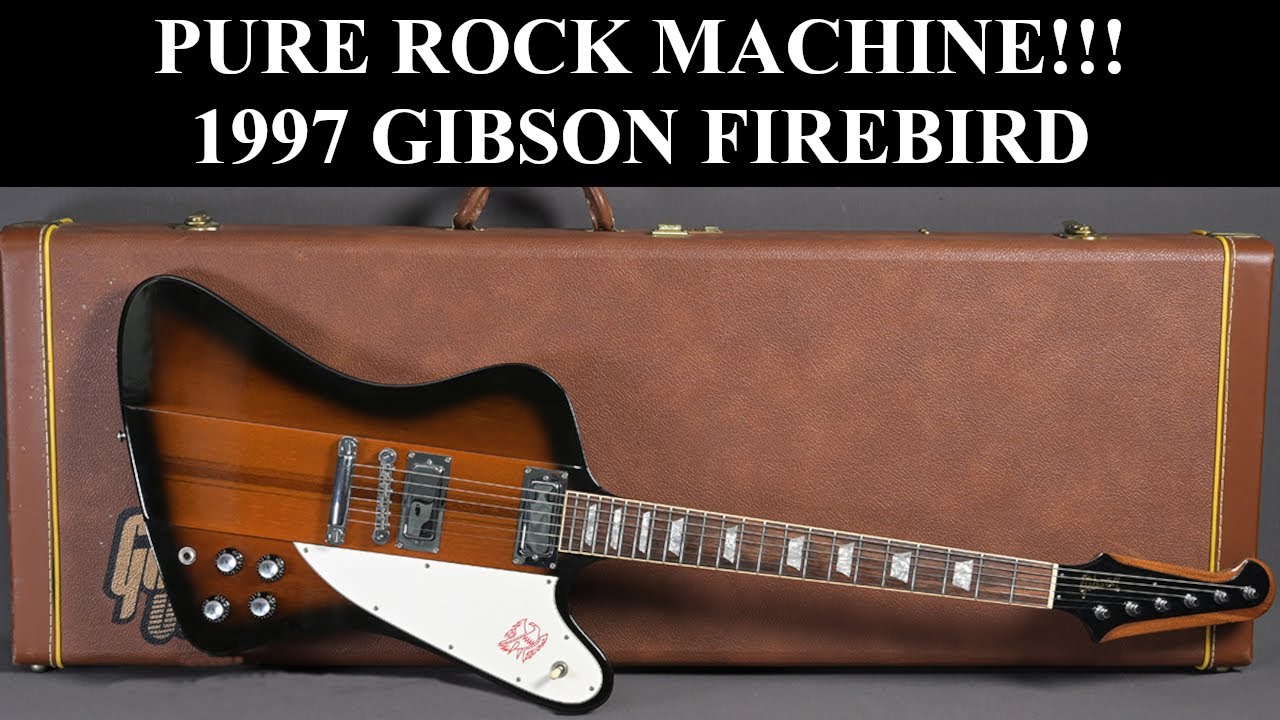 1997 Gibson Firebird Tobacco Sunburst - YouTube