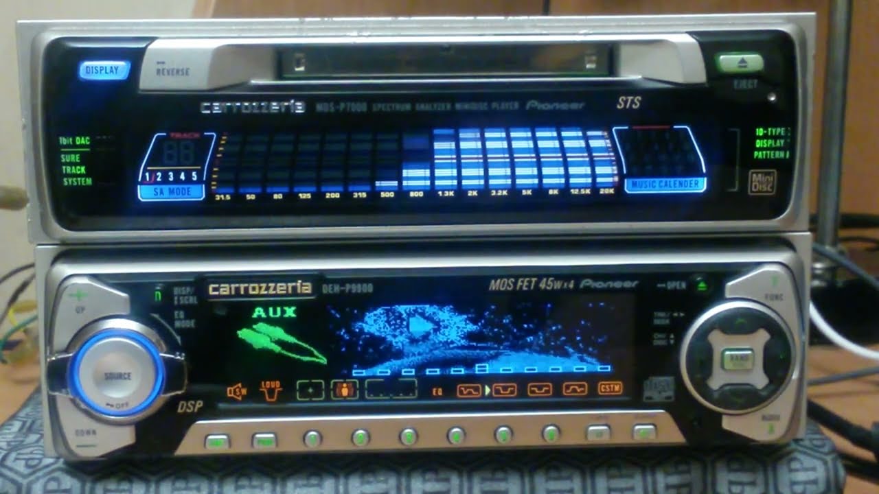 Carrozzeria Pioneer deh-p9900 & mds-p7000 & remote controller