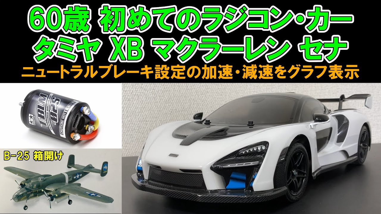 60歳 初めてのラジコン・カー】No.9『タミヤ マクラーレンセナ