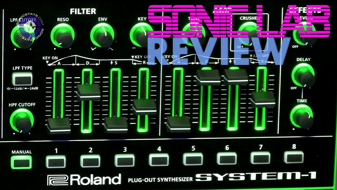 Review: AIRA System-1 Synthesizer Part 1 - YouTube