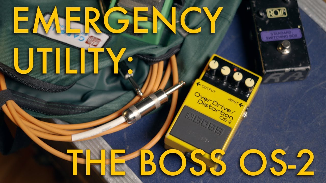 Boss OS-2 - A Pedal That Can Rescue Your Show - YouTube