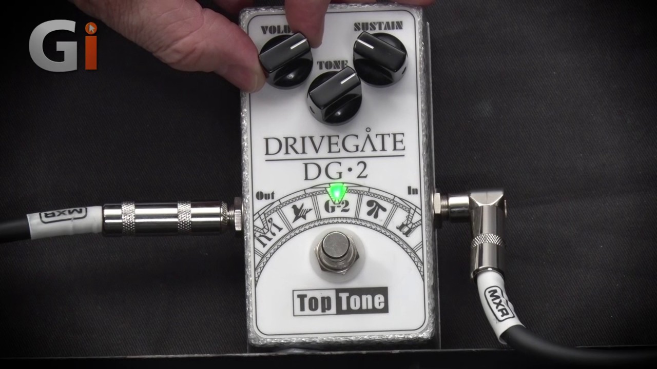 Top Tone Drivegate DG2 Pedal Review - YouTube