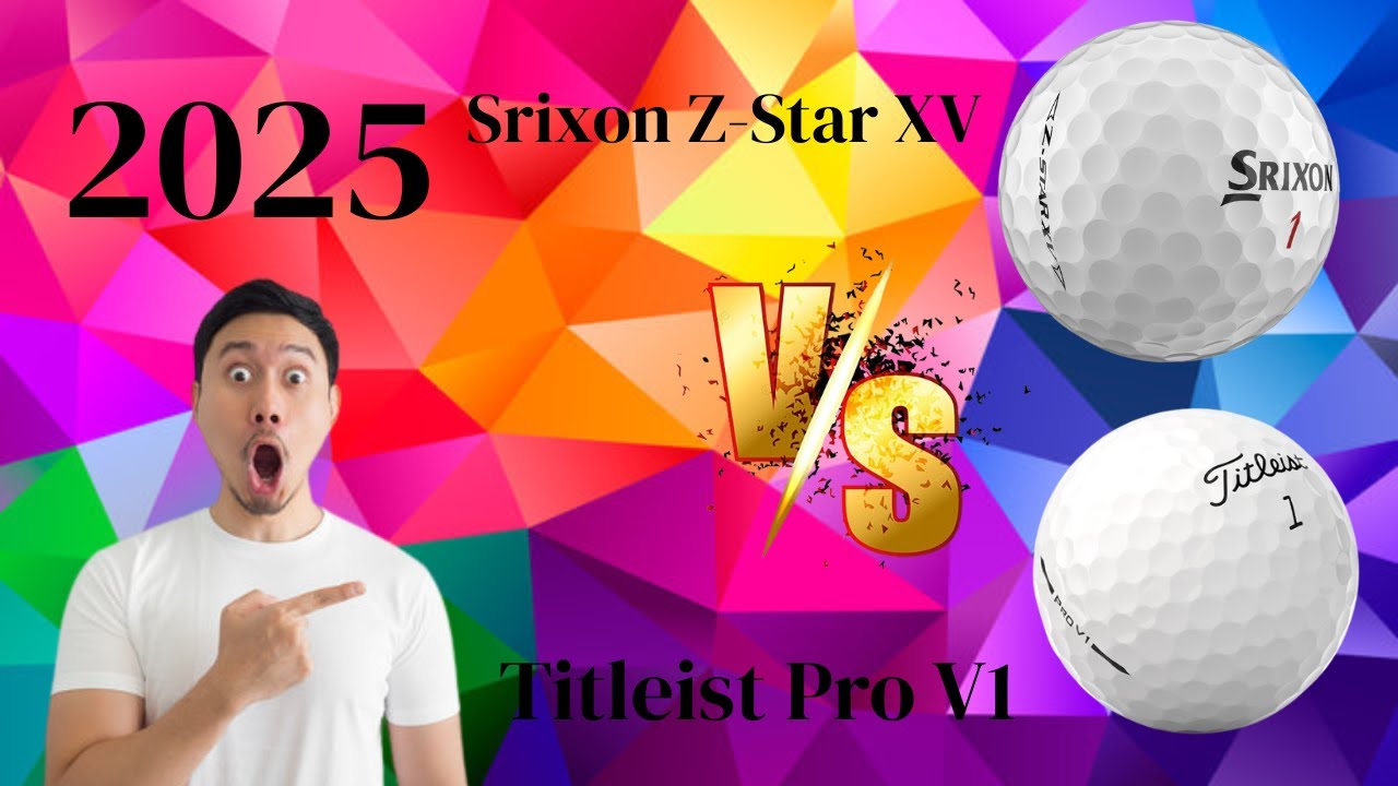 Srixon Z Star XV vs Titleist Pro V1 for Distance and Spin Review