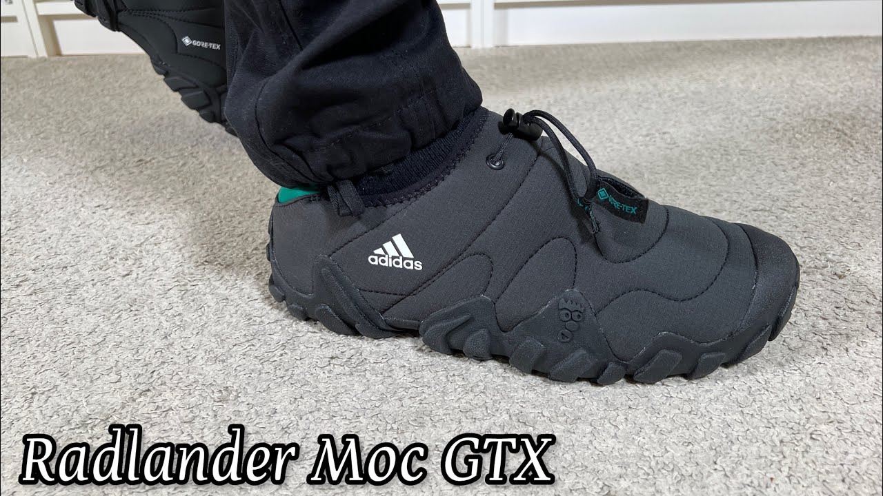 Adidas Radlander Moc Goretex Review& On foot - YouTube
