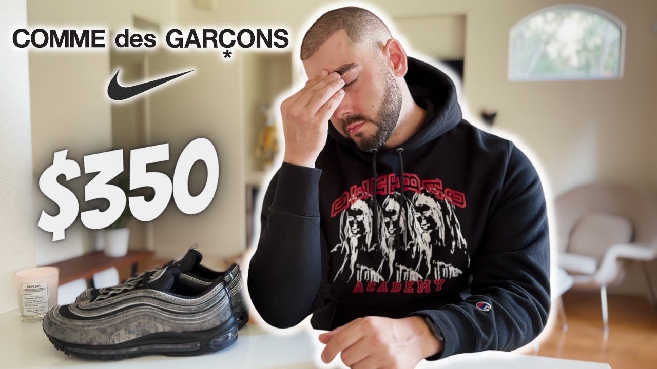 A Nike x Comme des Garçons Air Max 97 for $350?! Worth it? - YouTube