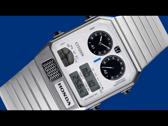 Citizen x Honda Ana-Digi Temp 2026 Prelude – The Coolest JDM Watch