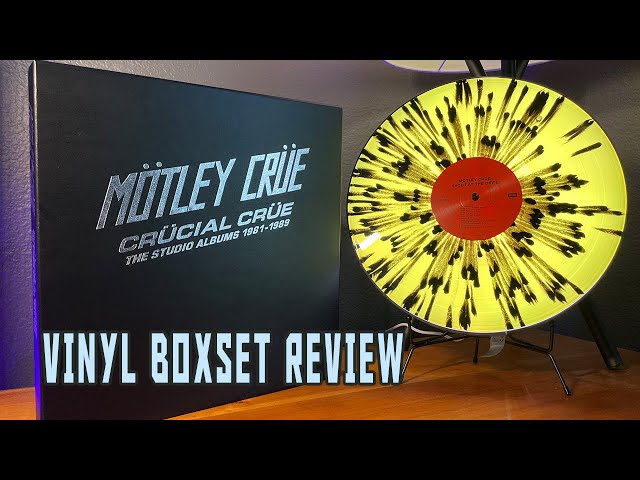 Motley Crue - Crucial Crue 81-89 Boxset Vinyl Review - YouTube