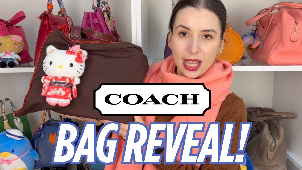 Unboxing My New Vintage COACH BAG from Japan!! 🇯🇵 My Entire