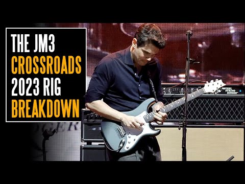The John Mayer Trio Crossroads 2023 Guitars, Pedals, & Amps - Full