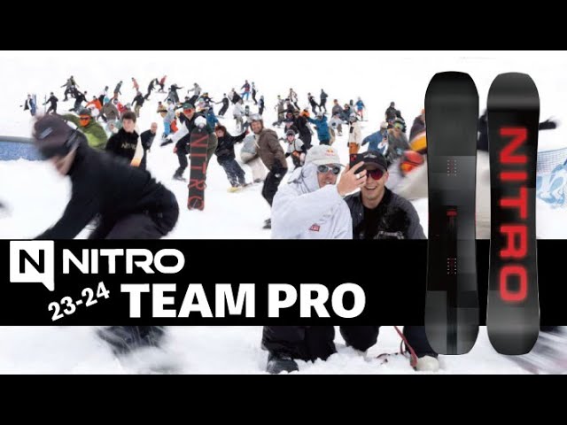 ナイトロ スノーボード 23-24 NITRO Team Pro board 【チームプロ
