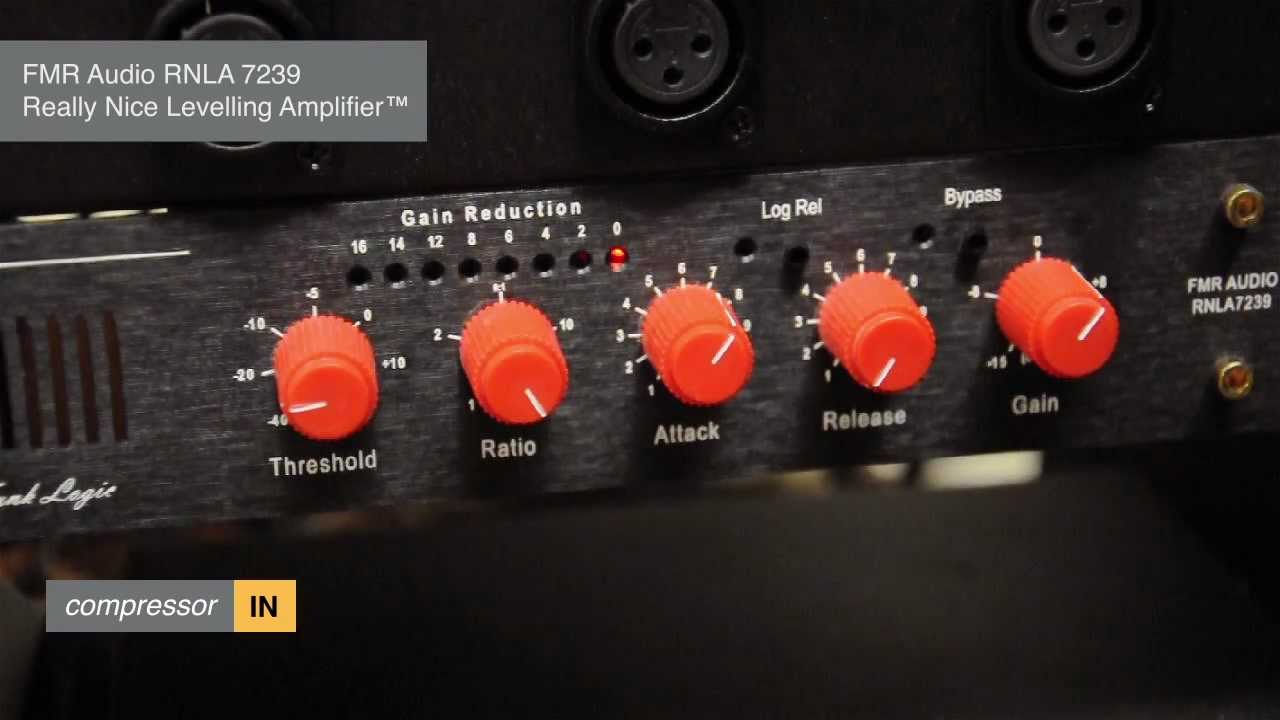 FMR Audioの定番コンプ2機種がAPI 500モジュールになりました