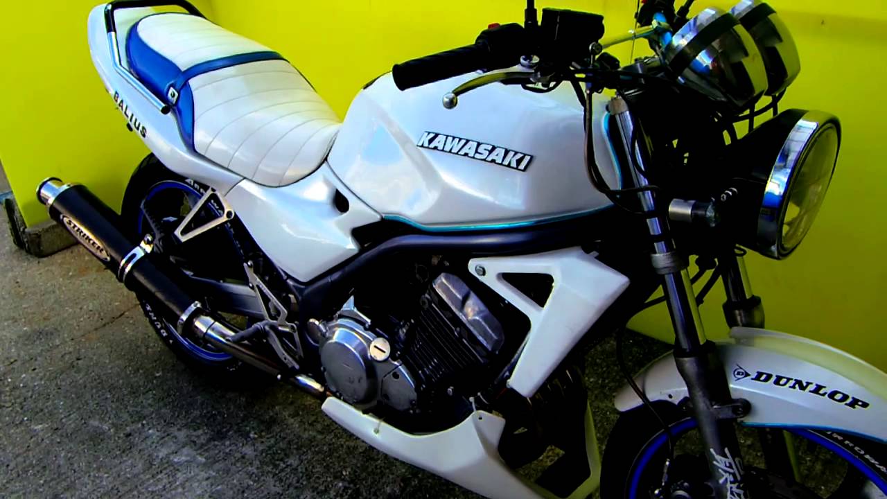 ☆バリオス☆BEETバックステップ☆ストライカーマフラー☆走り屋 - YouTube