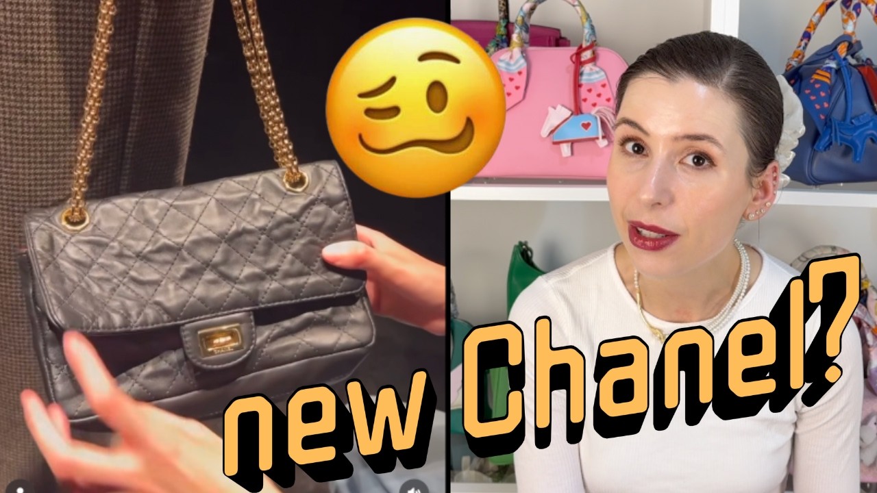 NEW Chanel Pickle 2.55 Flap Bag 🤪 A closer look 👀 Matthieu Blazy
