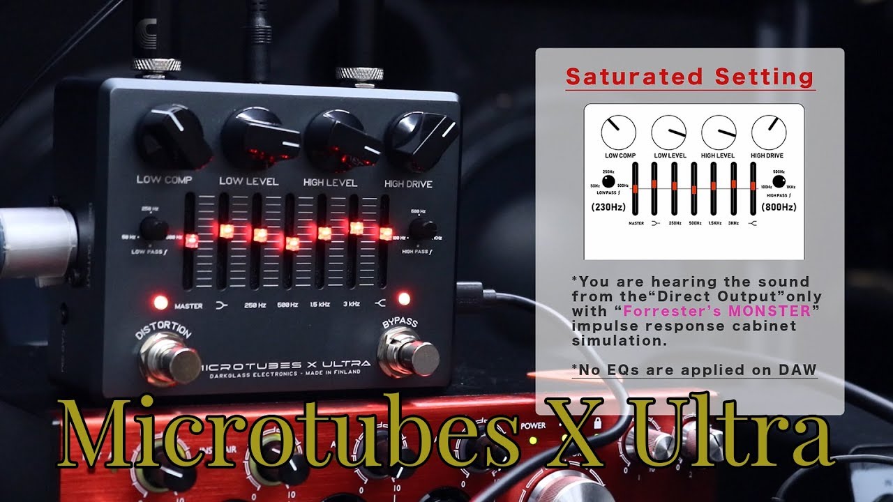 Darkglass Electronics Microtubes X Ultra DEMO by Keiichi Horii