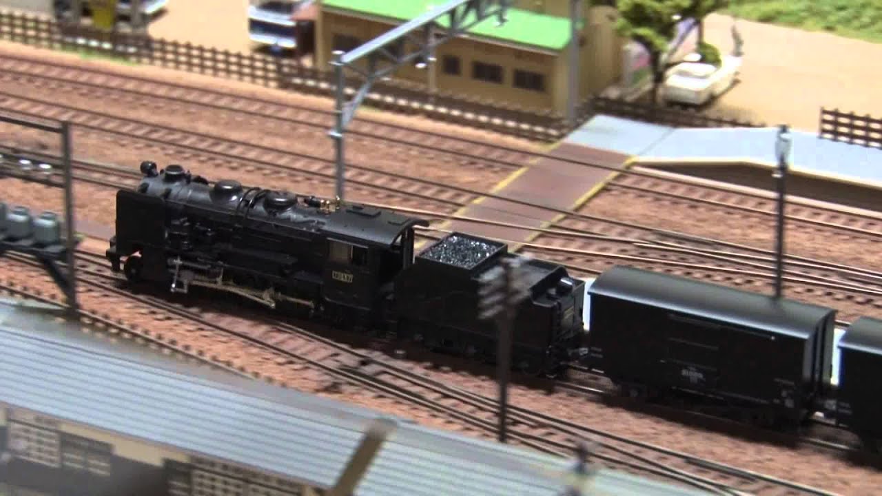 Nゲージ・鉄道模型 KATO 9600形・BBサウンドシステム - YouTube