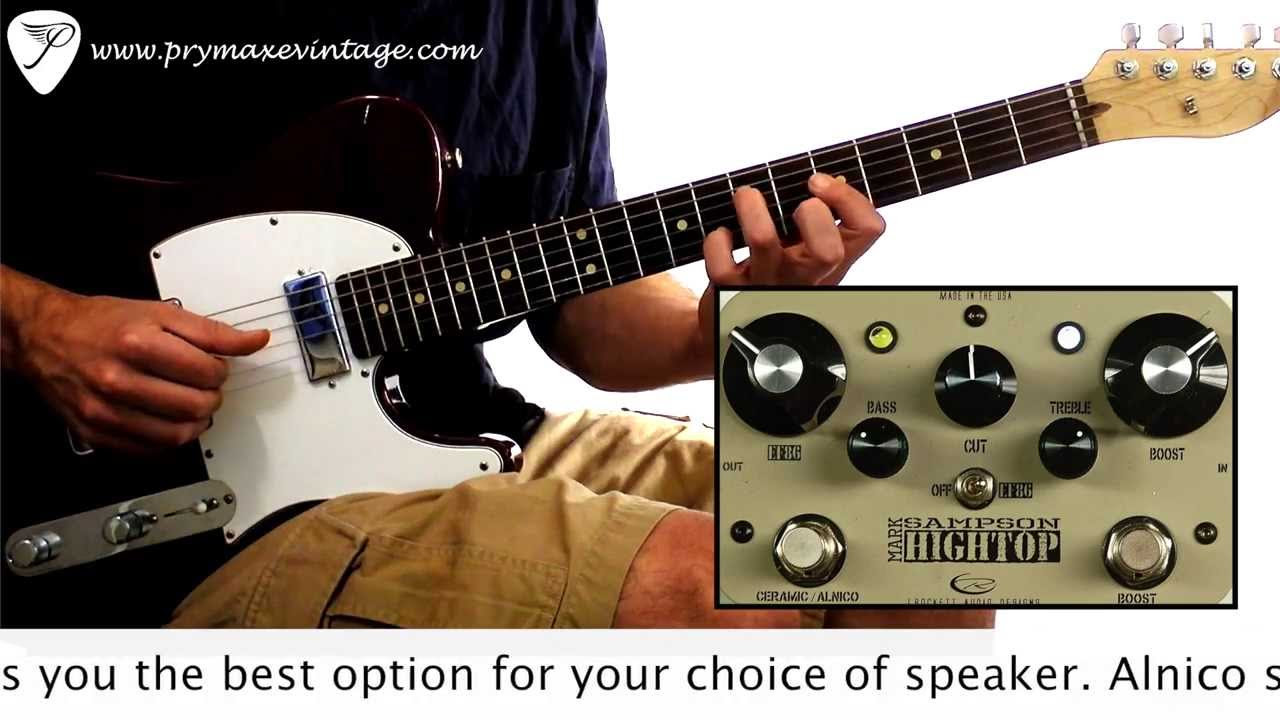 ROCKETT PEDALS / オーバードライブ ブースター Mark Sampson High Top